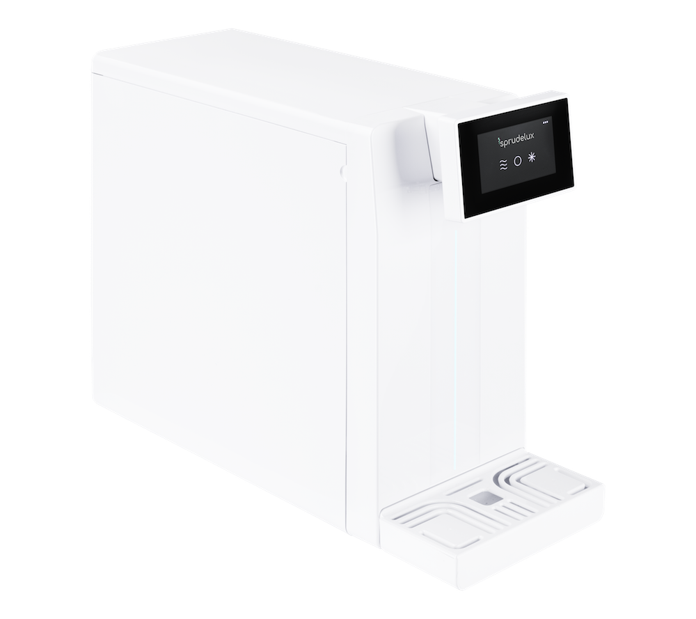 Carbonated water system SPRUDELUX® POWER SODA 2.0 Full-Touch with active carbon filter and CO2 bottle, 2kg.