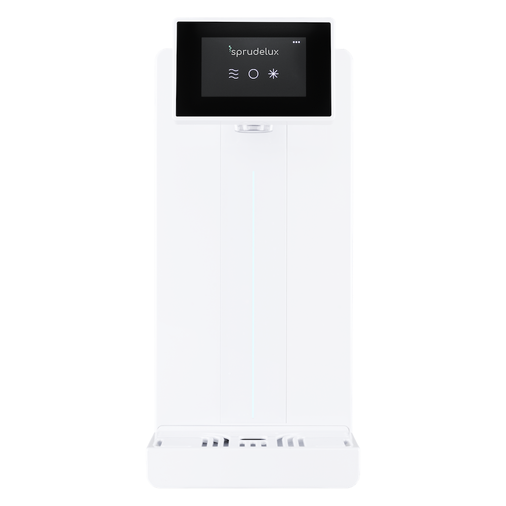 Carbonated water system SPRUDELUX® POWER SODA 2.0 Full-Touch with active carbon filter and CO2 bottle, 2kg.