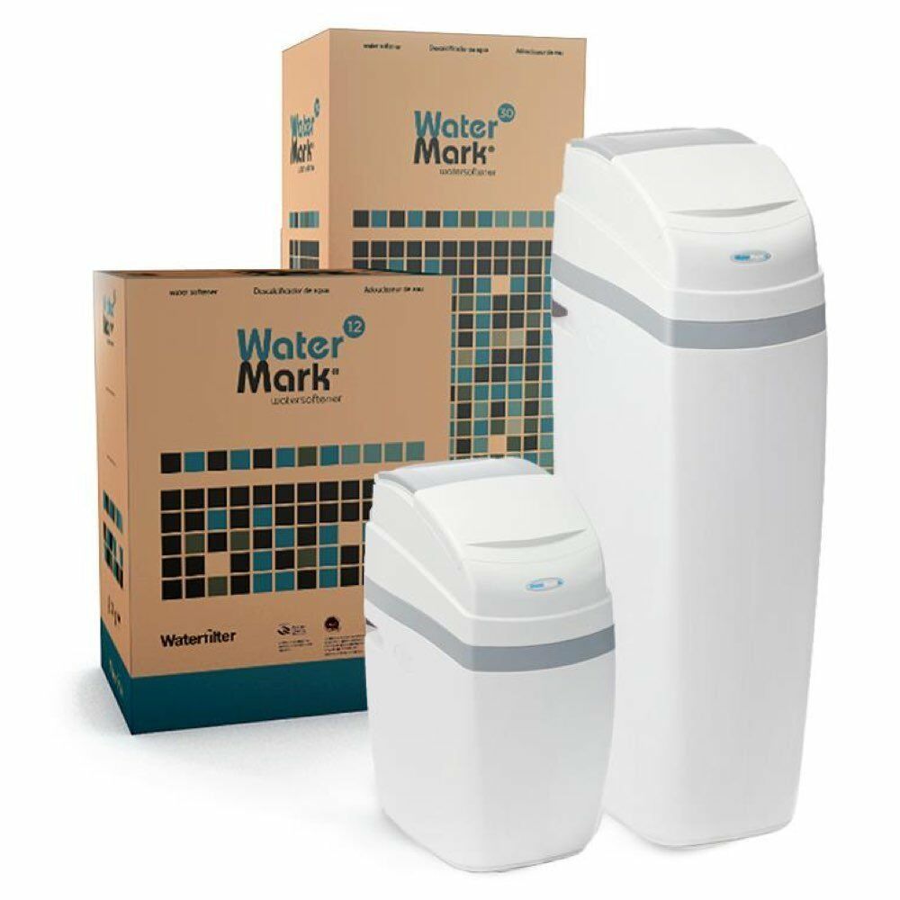 Innovative and creative WaterMark 30 water softening system.