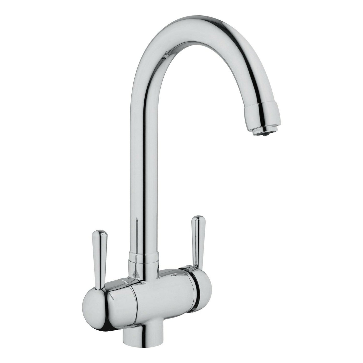 Robinet de design cu 3 căi Cromat, pentru filtre osmoza inversa