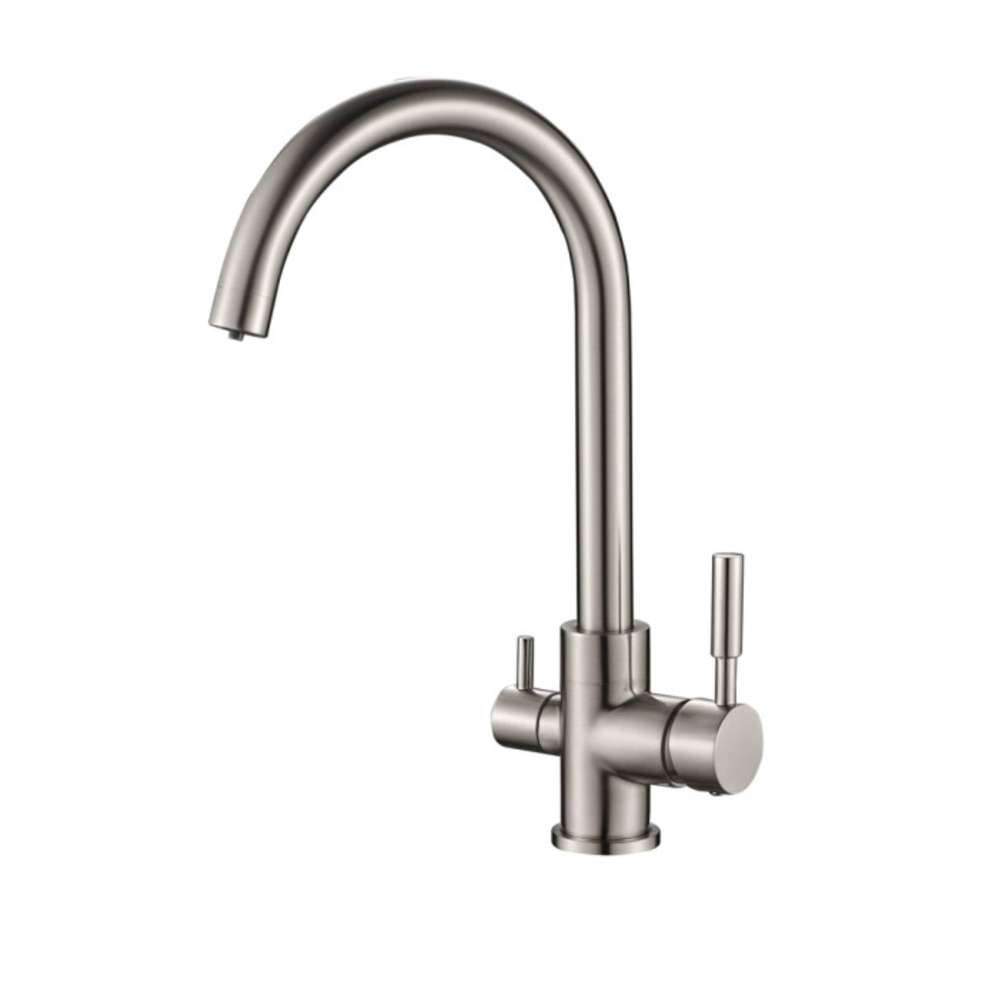 Baterie cu 3 cai RAINBOW aspect Inox pentru sisteme de osmoza