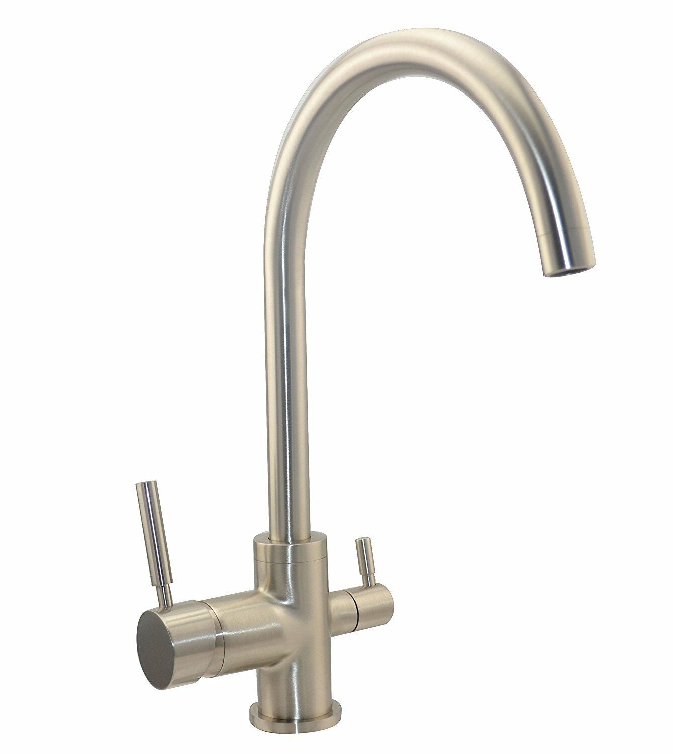 Baterie cu 3 cai RAINBOW aspect Inox pentru sisteme de osmoza