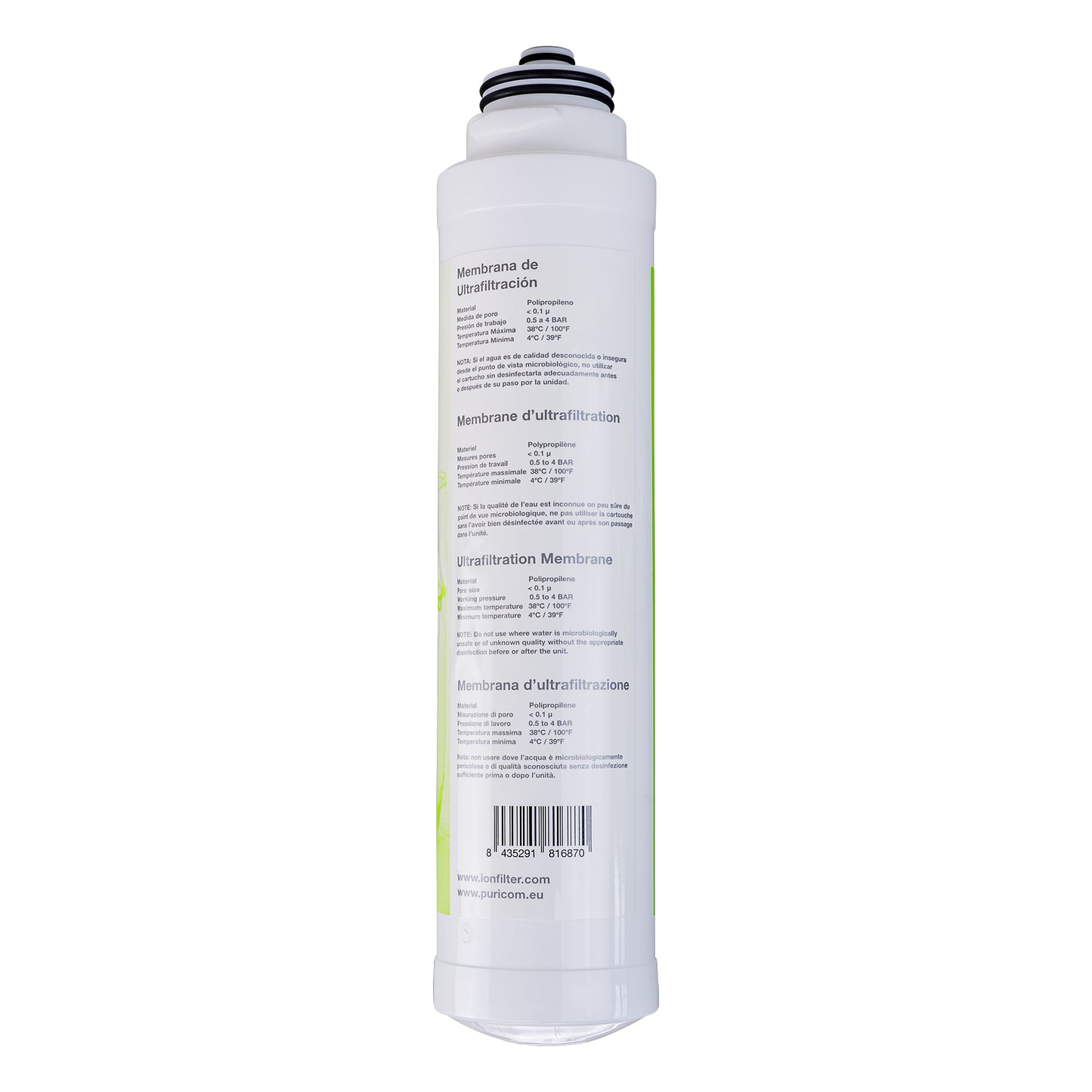 ULTRA FILTRATION system of water with active carbon AORA FT-LINE 3