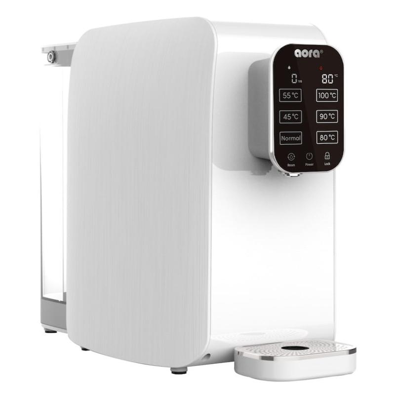 Water purifier with kettle AORA W12 - Mobile reverse osmosis system with hot water function, without the need for a connection to the water network