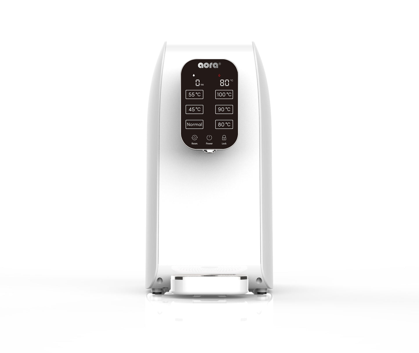 Water purifier with kettle AORA W12 - Mobile reverse osmosis system with hot water function, without the need for a connection to the water network