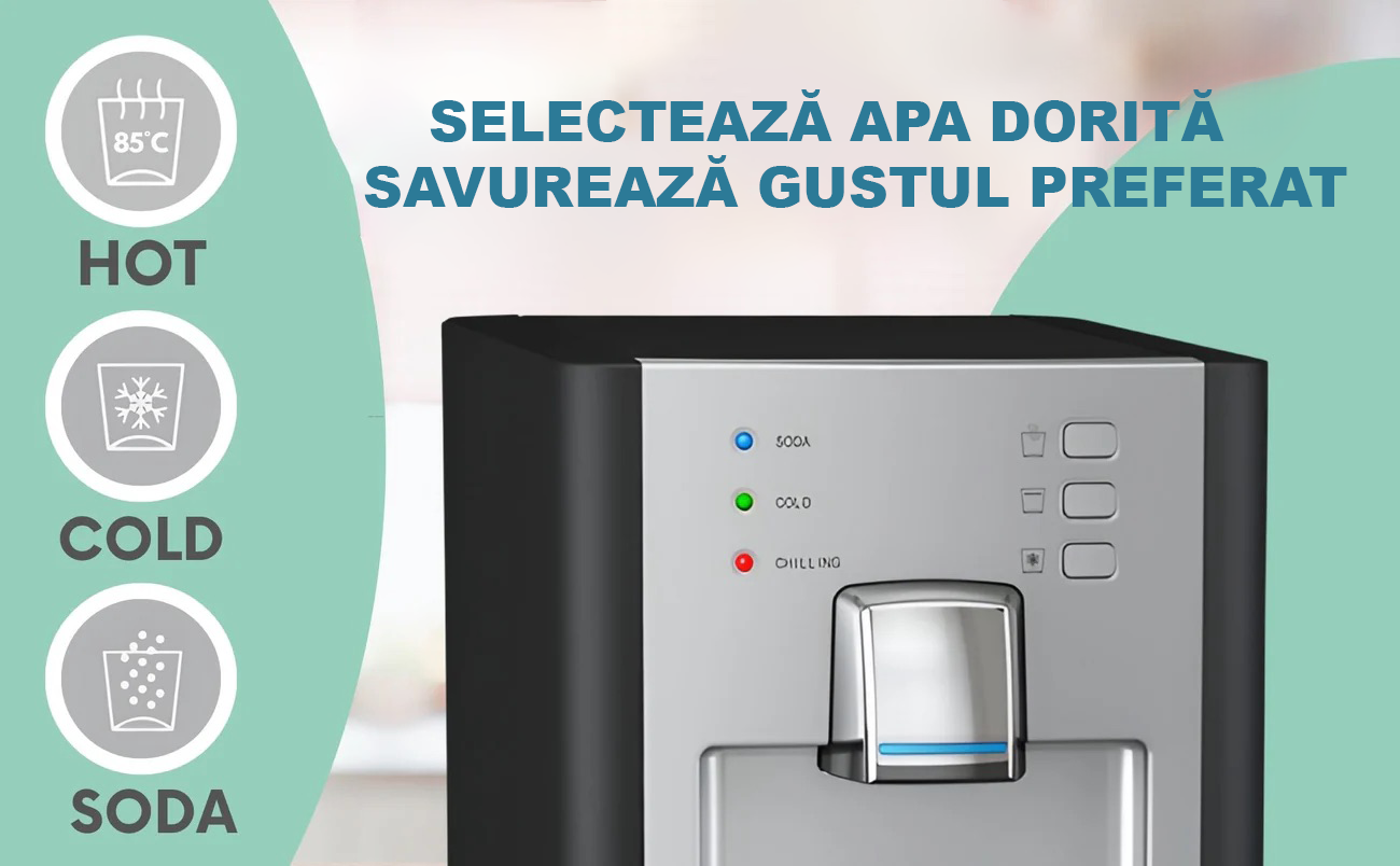 SPRUDELUX BLUE DIAMOND 1.0 Carbonated Water System with Filter System Included - Countertop Mount