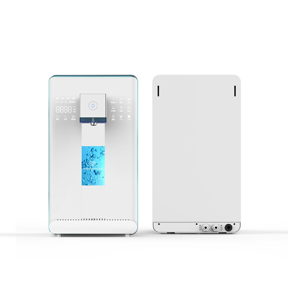 AORA W19 reverse osmosis water purifier with cooling and hot water function, with hydrogen ionizer, with connection to the water network.