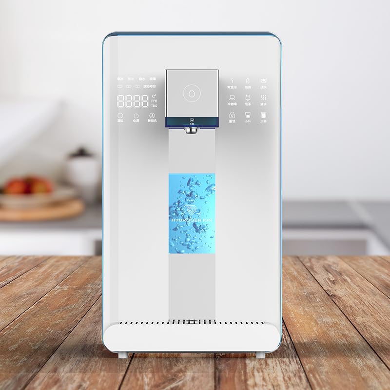AORA W19 reverse osmosis water purifier with cooling and hot water function, with hydrogen ionizer, with connection to the water network.