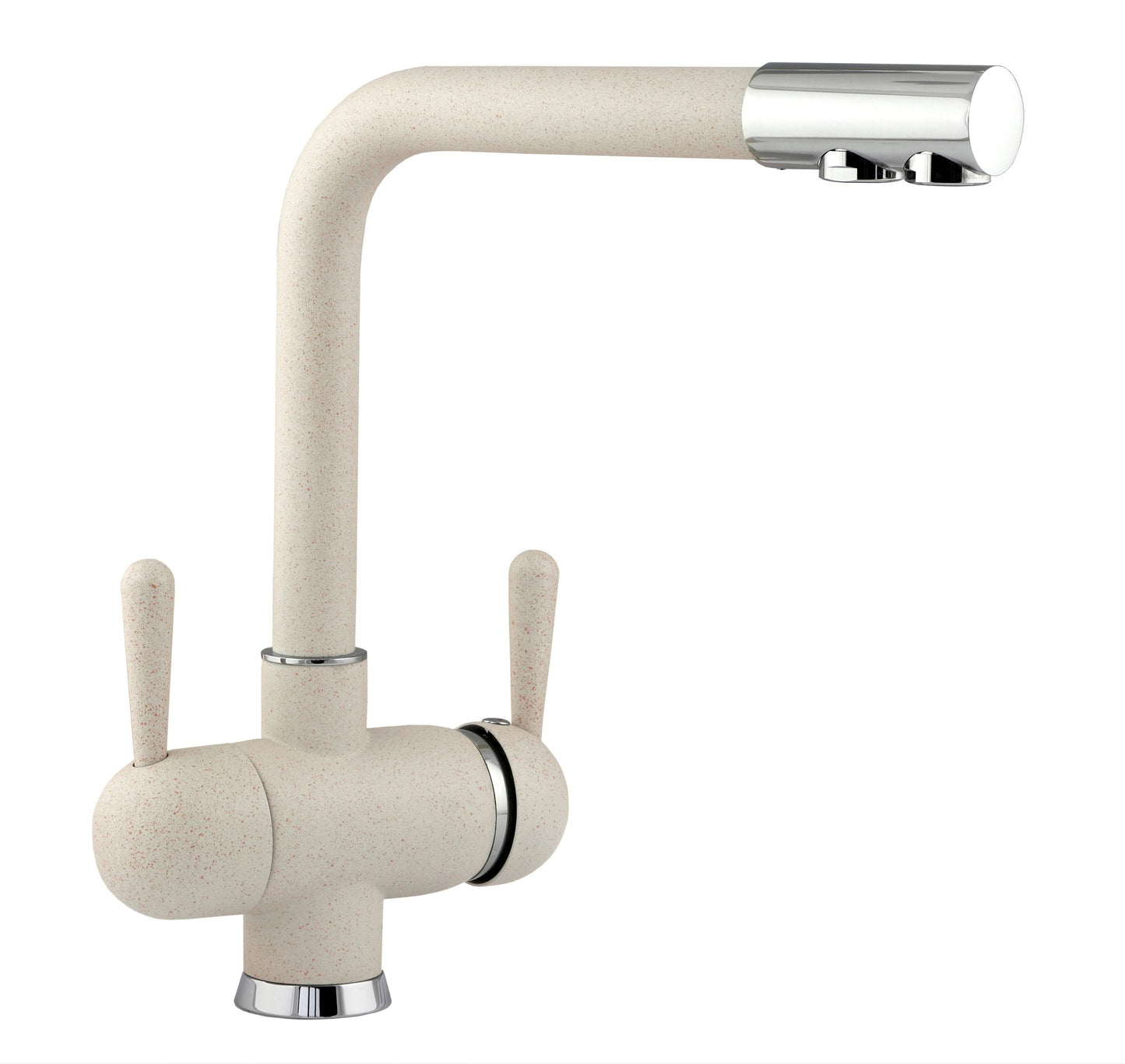 Baterie de design pentru osmoza inversa cu 3 căi, Granito Avena