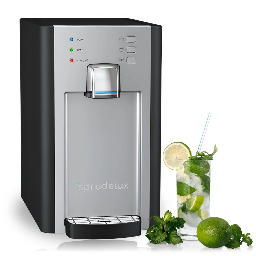 SPRUDELUX BLUE DIAMOND 1.0 Carbonated Water System with Filter System Included - Countertop Mount