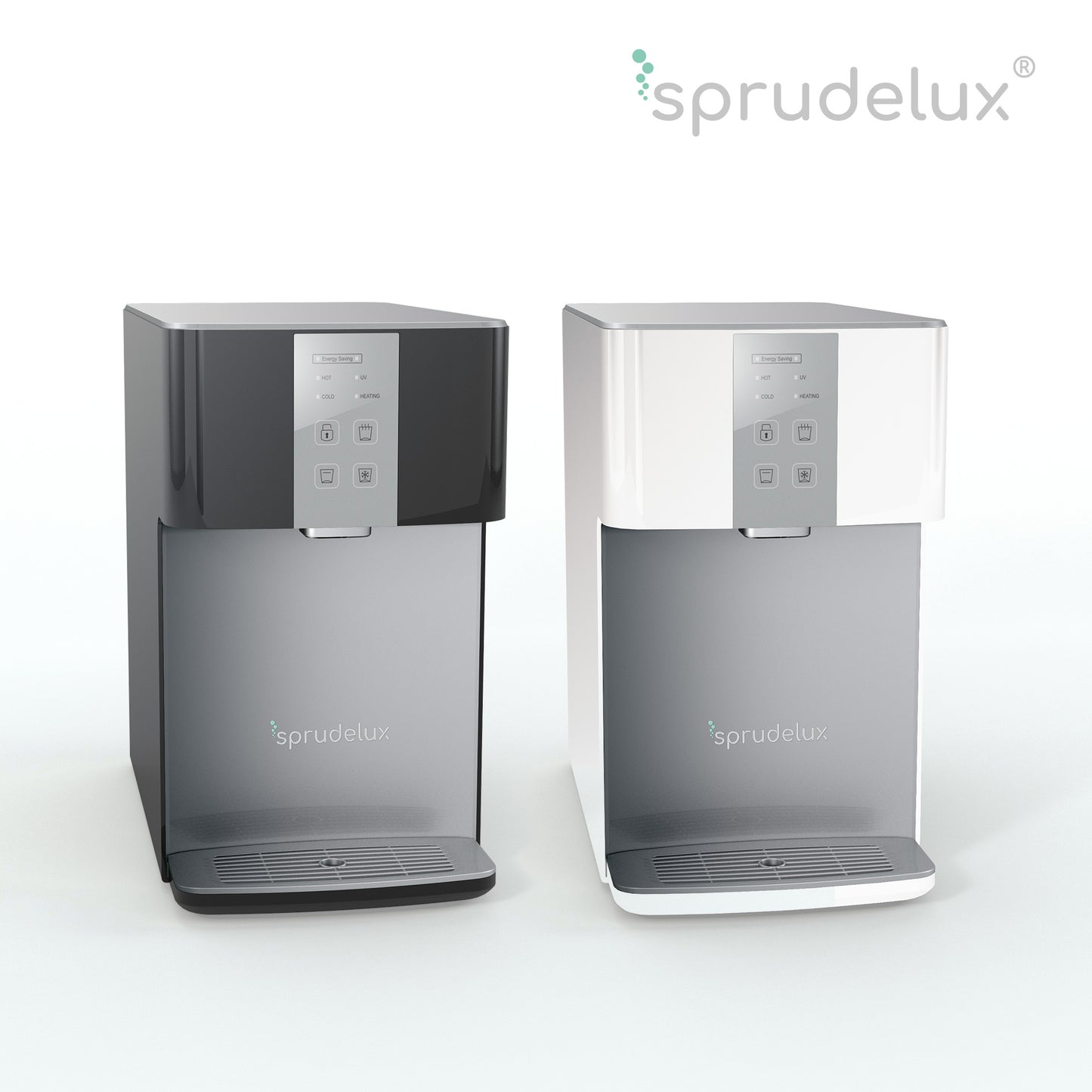 SPRUDELUX RED DIAMOND 3.0 UV Countertop Carbonated Water System including Filter Unit