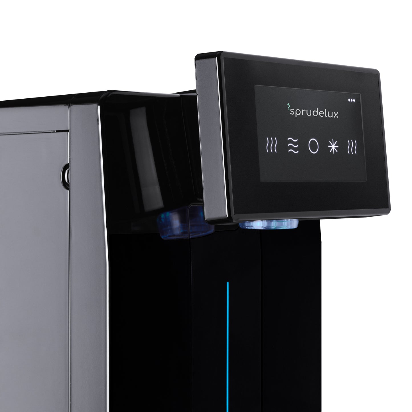 Carbonated water system SPRUDELUX® POWER SODA 2.0 Full-Touch with active carbon filter and CO2 bottle, 2kg.