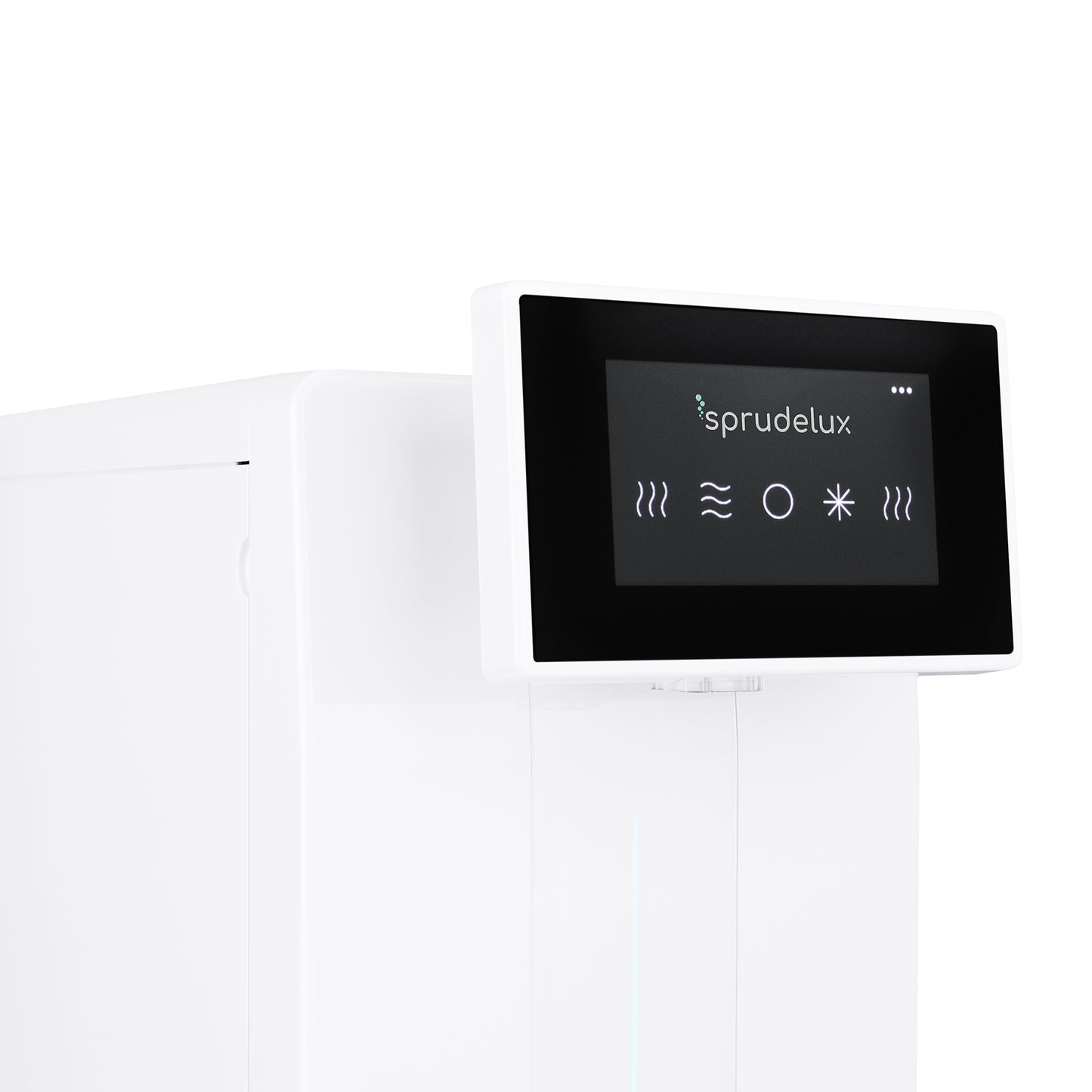 Carbonated water system SPRUDELUX® POWER SODA 2.0 Full-Touch with active carbon filter and CO2 bottle, 2kg.