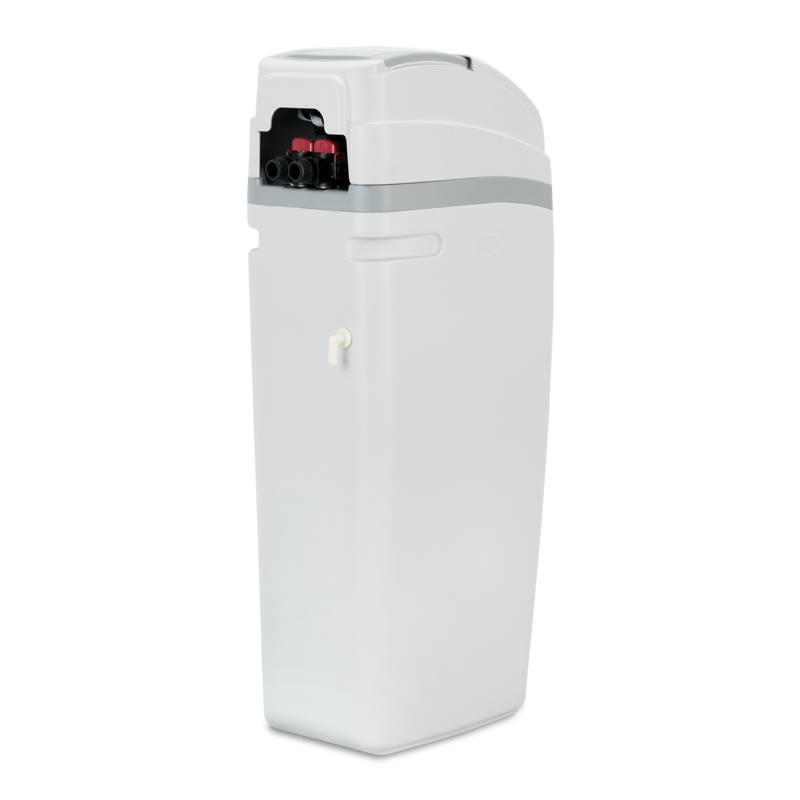 Innovative and creative WaterMark 30 water softening system.