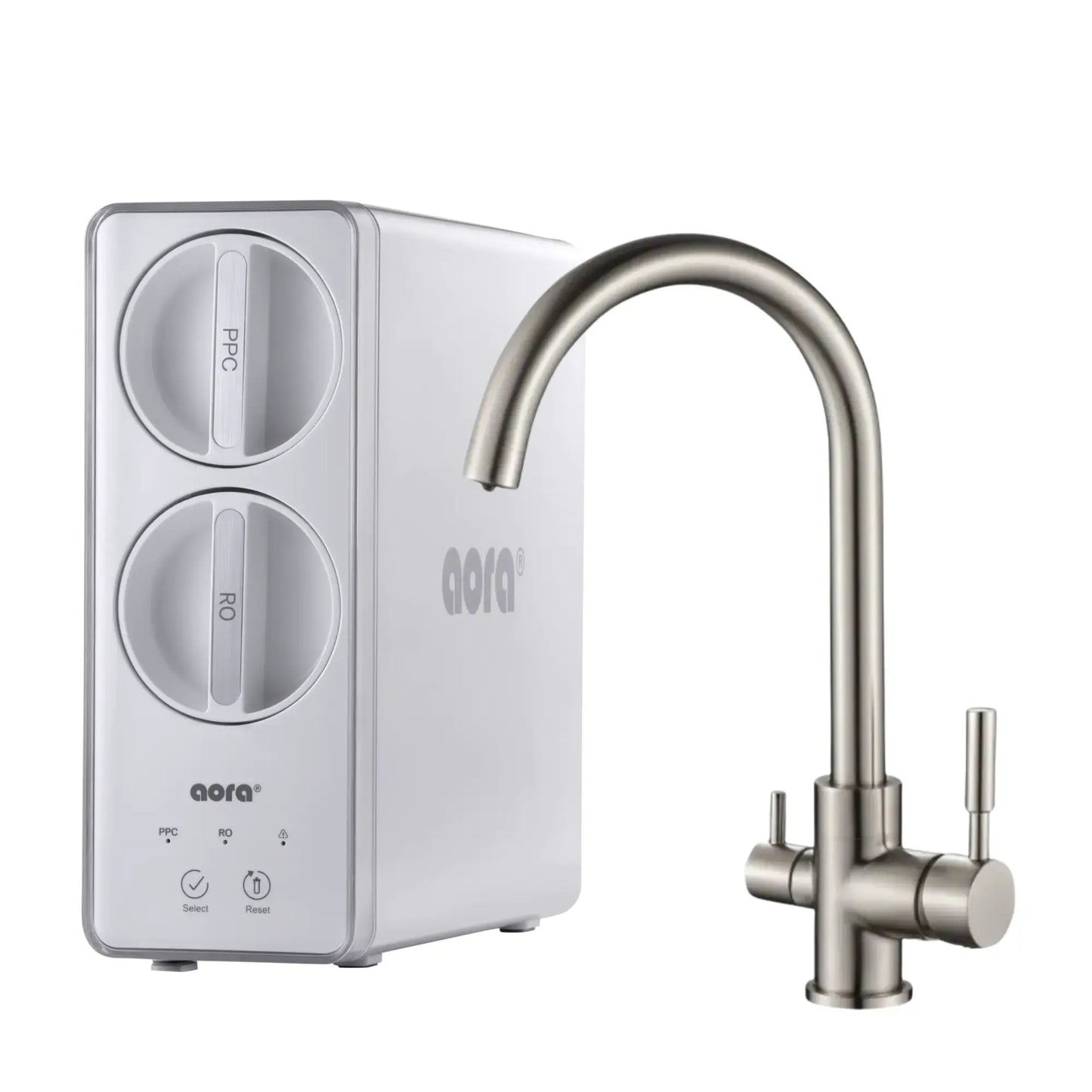 AORA GT600 - Sistem de osmoză inversă Direct Flow – Filtrare în 8 trepte, montare sub blat, fără rezervor