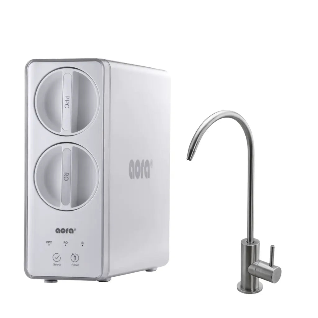 AORA GT600 - Sistem de osmoză inversă Direct Flow – Filtrare în 8 trepte, montare sub blat, fără rezervor
