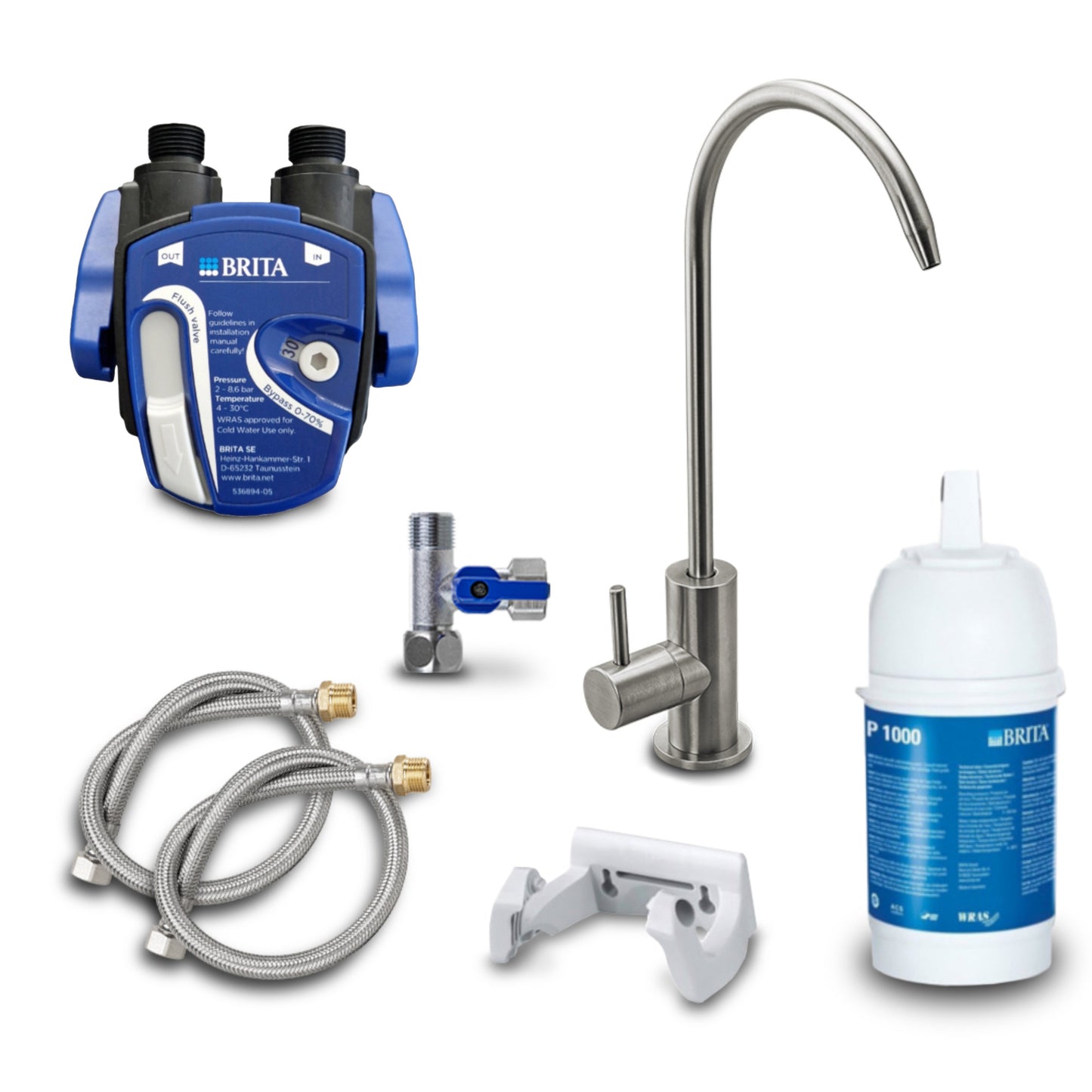Filtru de apă sub chiuvetă BRITA P1000 – Apă proaspăt filtrată direct de la robinetul din bucătărie