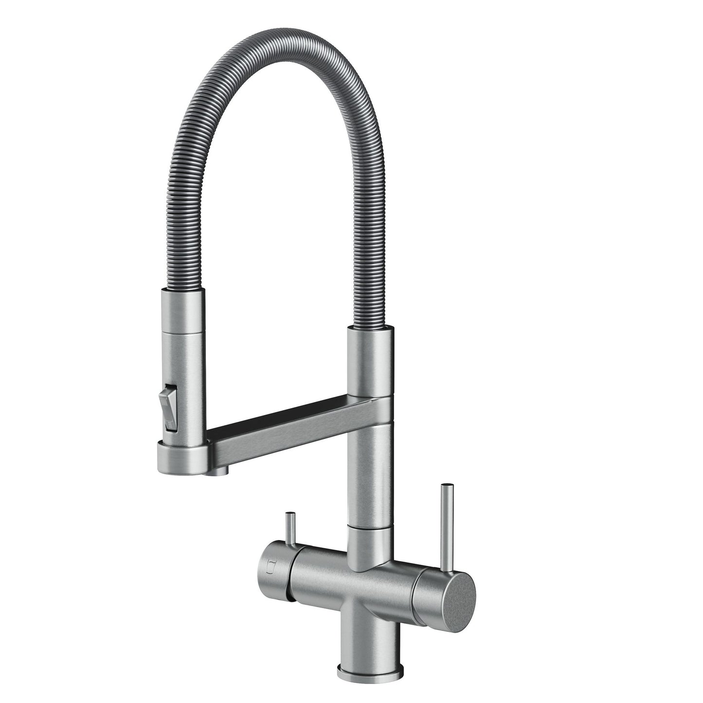 Aparat de apă rece și carbogazoasă SPRUDELUX® ULTRA FLAT Dozator de apă minerală carbogazoasă premium | doar 10,5 cm plat | conținut ridicat de CO2 | funcționare silențioasă | oțel inoxidabil | Fabricat în Italia 🇮🇹